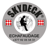 SKYDECK® MONACO Echafaudage – Scaffolding – Ponteggi