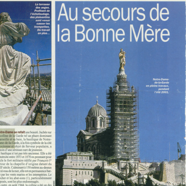 BASILIQUE NOTRE DAME DE LA GARDE MARSEILLE 2001